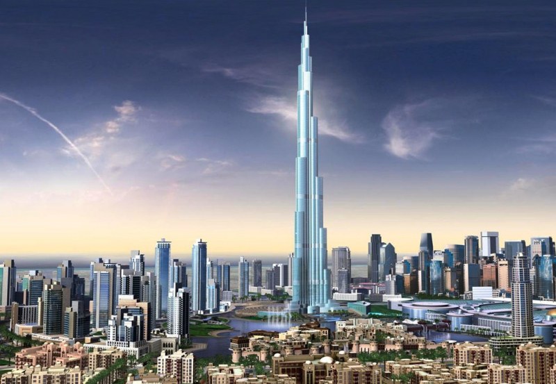 Бурж Халифа- най-високата сграда в света